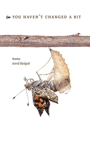 Book cover: butterfly emerging from chrysalis on a branch, title text.
