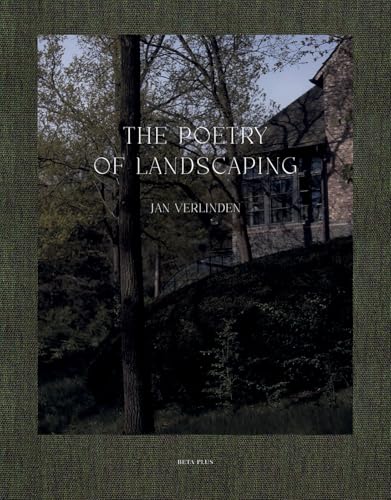 Book cover: “The Poetry of Landscaping” with a garden scene.