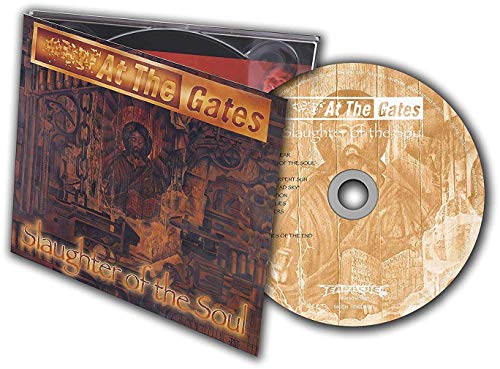 At The Gates" album "Slaughter of the Soul" digipack CD and disc.