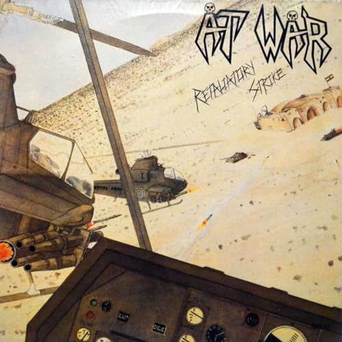 Album cover art showing military helicopters flying over a desert landscape with a cockpit view.