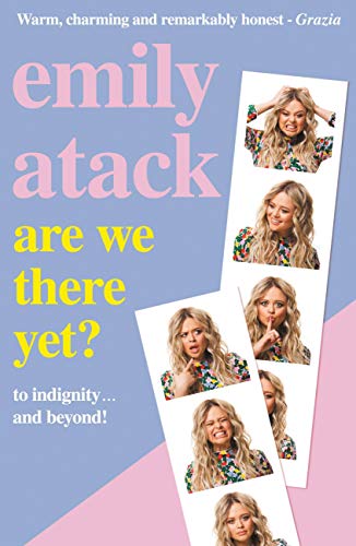 Book cover featuring Emily Atack and multiple playful portrait photos.