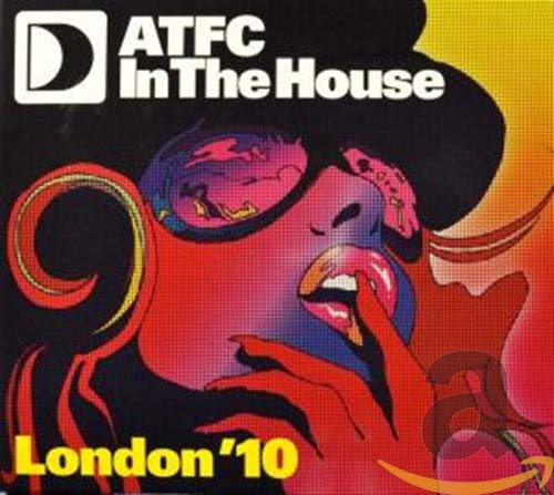 "Album cover with abstract illustration and text 'ATFC In The House London '10'."