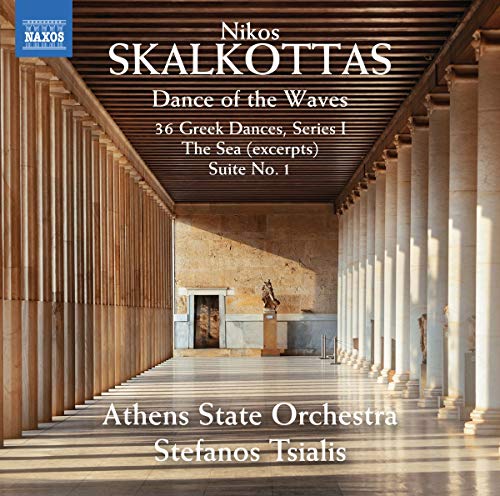 "CD cover featuring a classical hallway with columns and a statue."