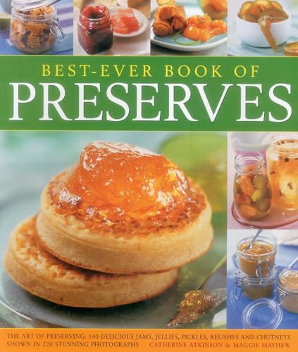 Cookbook cover featuring scones with jam and jars of preserves.