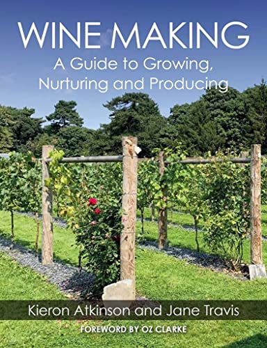 Book cover: "Wine Making" with vineyard scene and authors’ names.