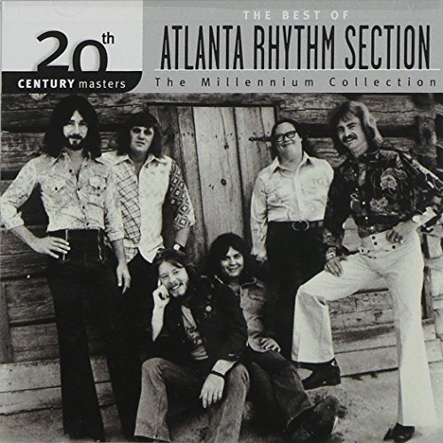 Black and white photo of 1970s Atlanta Rhythm Section band members.