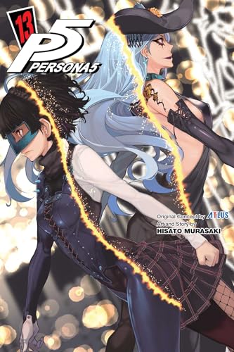 Persona 5, Vol. 13" manga cover featuring two characters with flowing hair.