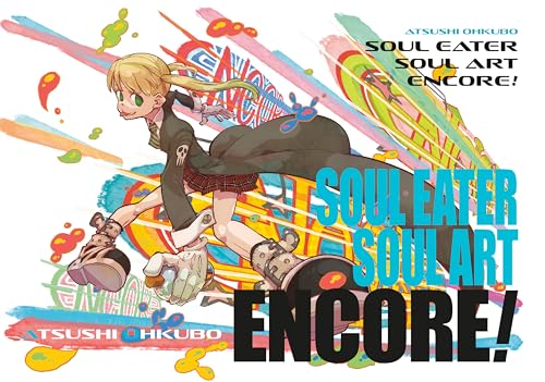 Anime girl in action pose with colorful abstract art background.
