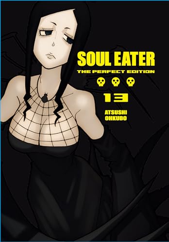“Soul Eater” manga volume 13 cover featuring a pale girl with black hair.
