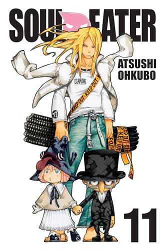 “Soul Eater” volume 11 cover with characters and bold title text.