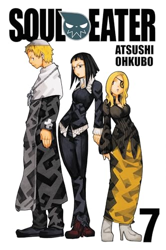 Cover of Soul Eater volume 7 manga, featuring three characters.