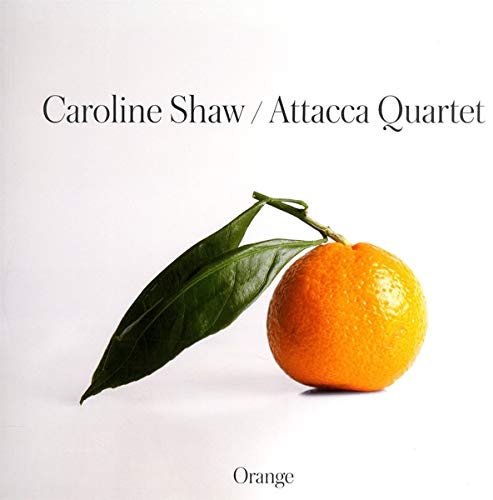 Album cover: orange fruit with green leaves on a white background.