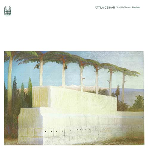 Album cover: Ancient stone ruins with trees under a pale sky.