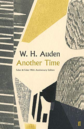 Book cover: "Another Time" by W.H. Auden, abstract design.