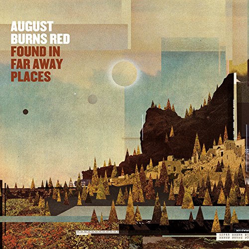 Album cover art featuring a stylized landscape with a dark mountain and golden trees.
