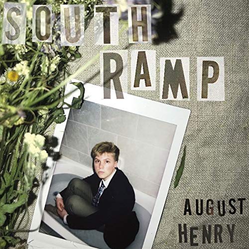 CD cover: "South Ramp" by August Henry, featuring a young man in a tub.
