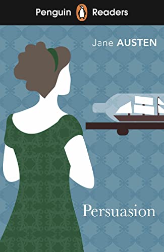 Penguin Readers book cover for Jane Austen’s *Persuasion* with illustrated figures.