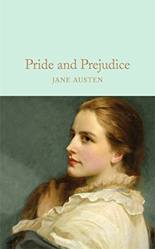 Book cover of Pride and Prejudice by Jane Austen featuring a classical portrait painting.