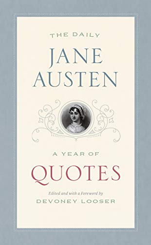 Book cover featuring Jane Austen portrait and title "The Daily Jane Austen.