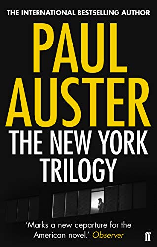 Book cover with yellow text on black background showing a silhouette in a window.