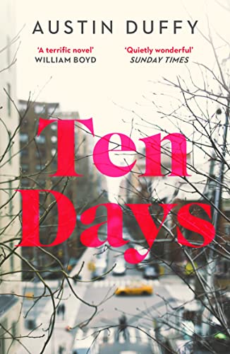 Book cover for "Ten Days" with red title over a city street scene.