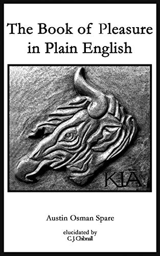 Book cover with ornate dragon head and title "Book of Pleasure.