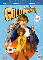 Austin Powers DVD cover featuring Mike Myers and Beyoncé Knowles.