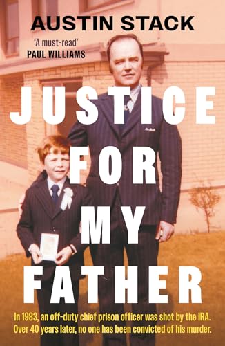 Book cover: "Justice For My Father" featuring a vintage photo of a man and child.