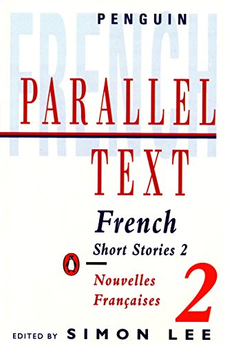 Penguin Parallel Text book cover: French Short Stories 2, red number two.