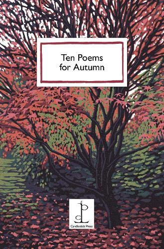 Book cover titled Ten Poems for Autumn featuring an illustration of an autumn tree.