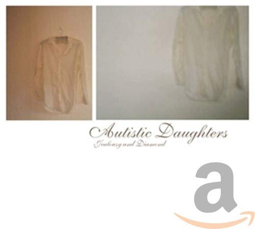 CD cover for “Autistic Daughters - Jealousy And Diam” with a white garment.