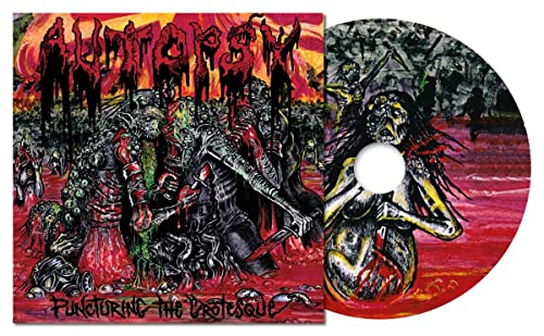 CD cover art: grotesque, detailed illustration of figures in red and black.