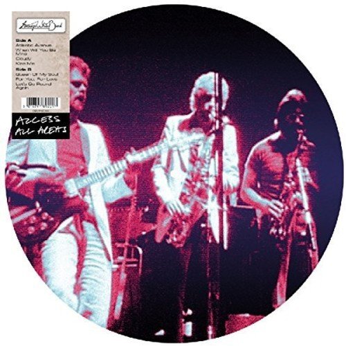 Average White Band vinyl record with a band performance image.