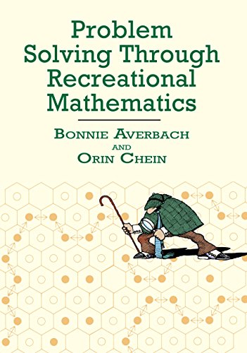 Book cover: "Problem Solving Through Recreational Mathematics" with illustration.