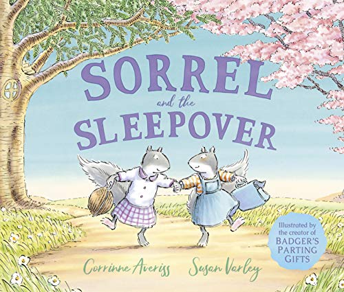 Book cover: two squirrel characters holding hands on a path.