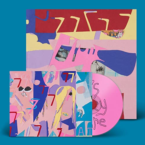 Avey Tare’s “7S” CD with abstract colorful collage cover art and disc.