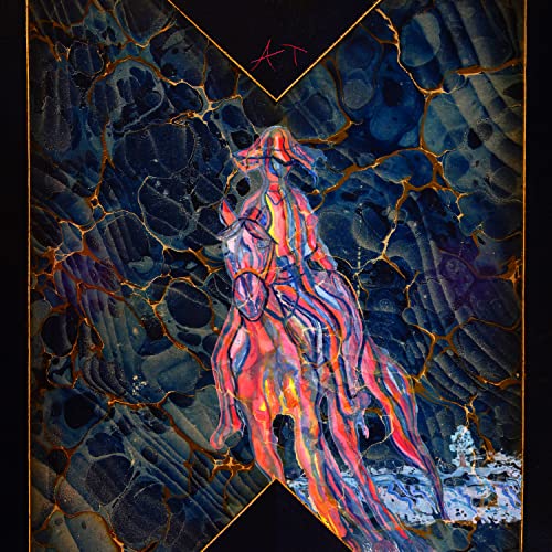 CD cover art: colorful, abstract horse against a dark, cracked background.