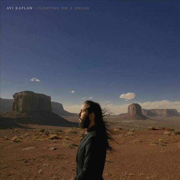 Avi Kaplan album cover featuring a man in a desert landscape.