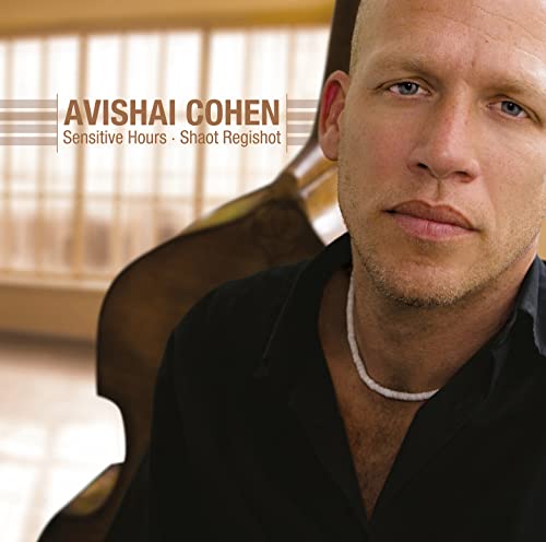Avishai Cohen album cover featuring a portrait and upright bass.