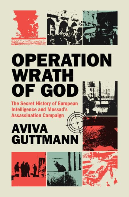 Book cover with black text, a crosshair icon, and red and grey historical photos.