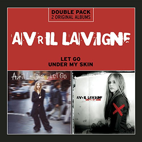 Avril Lavigne double CD pack featuring album covers for Let Go and Under My Skin.