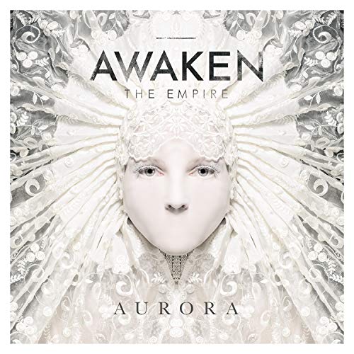CD cover: pale woman with ornate white lace and text "Aurora".