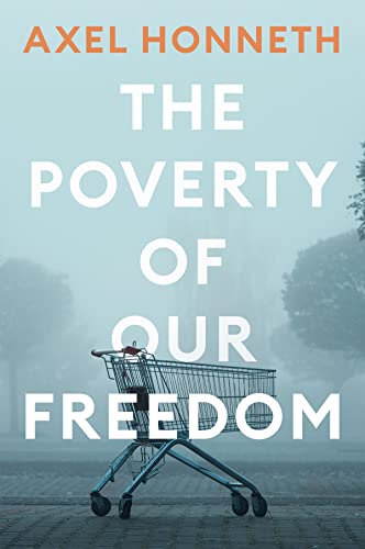 Book cover: "The Poverty of Our Freedom" with a shopping cart image.