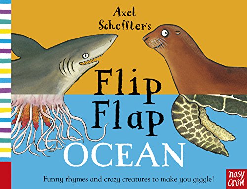 Book cover featuring illustrated shark, seal, turtle, and jellyfish.