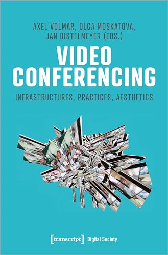 Book cover for “Video Conferencing” with fragmented image of people.