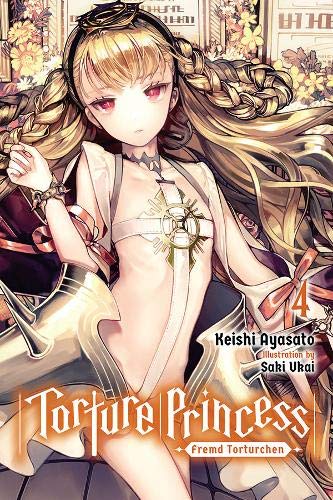 Light novel cover featuring a blonde woman with red eyes and ornate clothing.