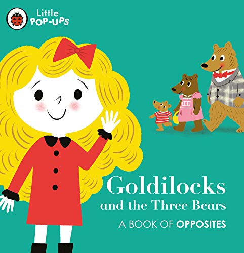 Goldilocks and the Three Bears book cover with illustrated characters.