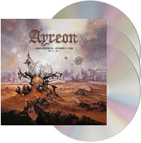 Ayreon “Universal Migrator” album cover with two accompanying CDs.
