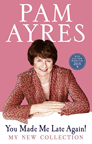 Book cover featuring Pam Ayres on a pink background with the title text below.