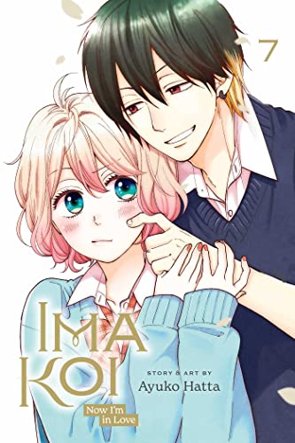 Manga cover featuring a young couple holding hands, with pink and teal tones.